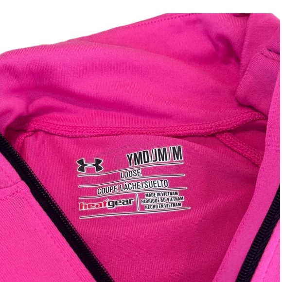 Girls Under Armour Quarter Zip - Picture 3 of 5